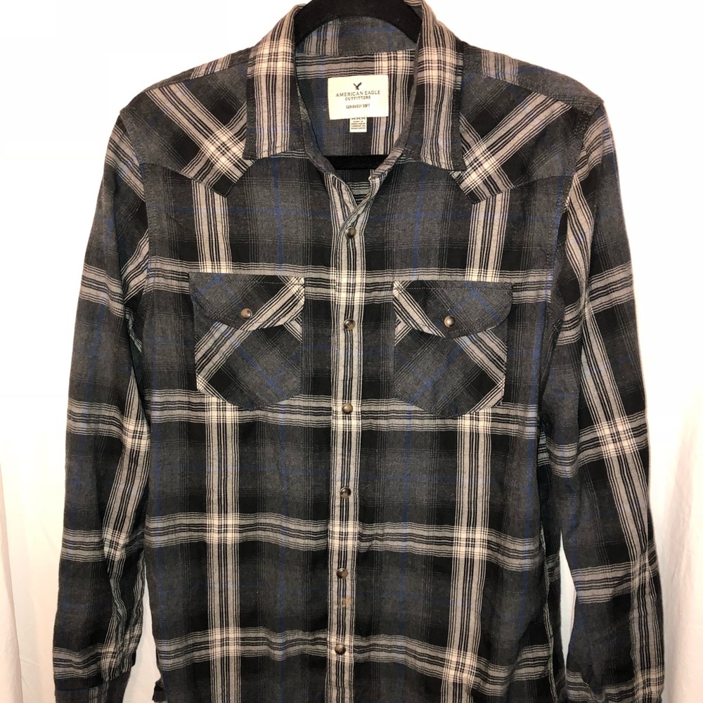 Long sleeved button up shirt
